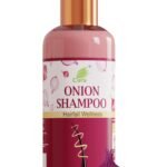 CURA Onion Shampoo With the richness of Onion Helps in controlling the hairfall | 300 ml - Fast Shipping to USA & Canada