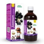 Basic Ayurveda Jamun Vinegar Organic With Mother| Indian Blackberry | Control Blood Sugar | It May Help Urine Infection | Improve Appetite | 450ml - Fast Shipping to USA