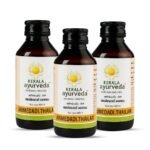 KERALA ayurveda Arimedadi Thailam|Ayurvedic Oil For Oral Health|Oil For Dental Hygeine|Herbal Oil For Teeth|Oil For Healthy Gums|Fresh Breath|100% Ayurvedic|Nyagrodha & Chandan|100 Ml Pack Of 3 - Fast Shipping to USA & Canada