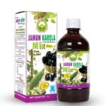 BASIC AYURVEDA Jamun Karela Herbal Mix Juice 1L Helps Control Blood Sugar Level and Lower Bad Cholesterol - Fast Shipping to USA