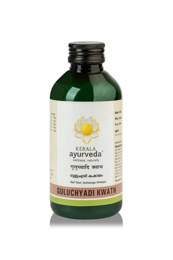 Kerala Ayurveda Guluchyadi Kwath 200 Ml - Fast Shipping to USA