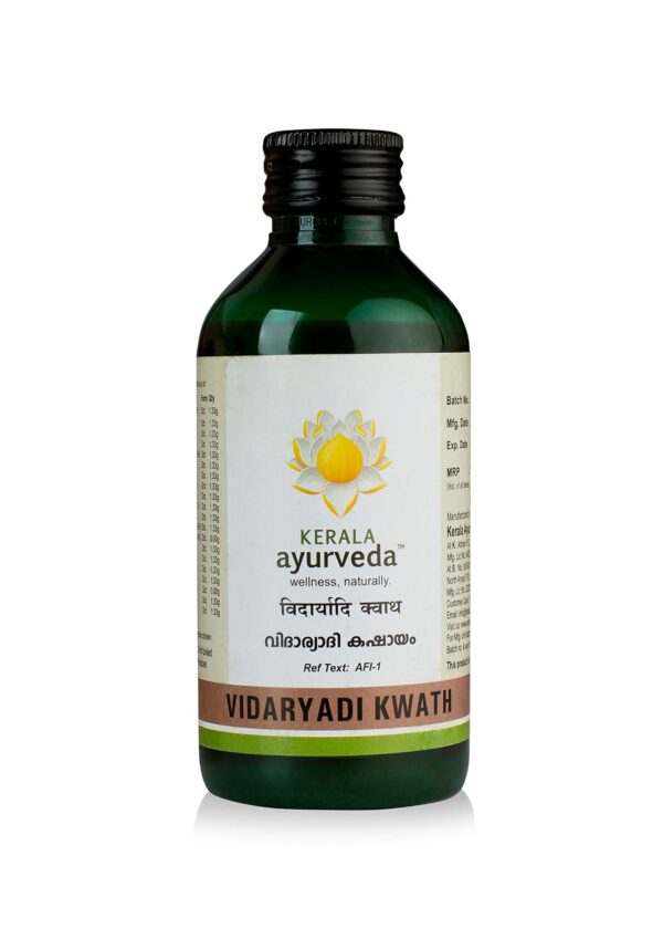 Kerala Ayurveda Vidaryadi Kwath 200 Ml - Fast Shipping to USA