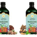Kerala Ayurveda Khadirarishta 450ml | Herbal Blood Purifier | For Acne Relief | Tonic For Sensitive Skin | For Pimple Free Skin | Blood Purifier for Glowing x Pack of 2