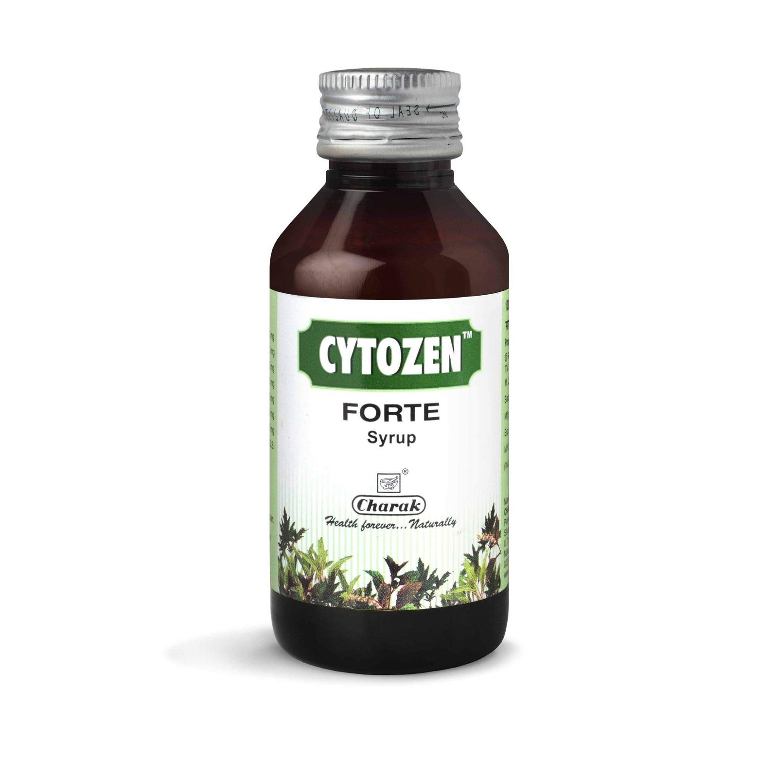 Version 1.0.0 Charak Pharma Cytozen Forte Syrup for Liver Health and Detox For Men and Women - 100 ml (Pack of 2) - Fast Shipping to USA - Image 1