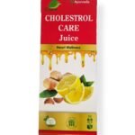 Cura Mahaveer Cholesterol Care Juice - 100 ml | Contains Honey with Apple Cider Ginger Garlic, Sugar Free, Helps in Digestion Heart Health, Health Drink - Fast Shipping to USA