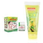 Panchvati Herbals Acne Cream 10 gm + Lemon Face Wash 60 ml Combo, Removes black patches I Removes pimples I Gentle Dirt Cleanser I Anti-oxidant Rich I Ideal For Men & Women