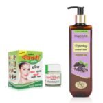 Panchvati Herbals Acne Cream 10 gm + Lavender & Berry Shower gel for Men & Women 300 ml,help for pimples Keeps moisturized, nourished and hydrated Suitable for all skin types