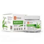 KRISHNA'S HERBAL & AYURVEDA Aloe Vera Gel - 250 G, Pure White Non-Sticky Transparent 3 In 1 Aloe Fresh Soothing Gel For Skin, Body & Hair, Vitamin E Natural Emollients, Dark Spots And Acne - Fast Shipping to USA