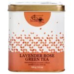 The Indian Chai - Lavender Rose Green Tea 100g || Calming & Floral Blend for Relaxation, Skin Health, & Antioxidant Boost || Herbal Tea - Fast Shipping to USA & Canada