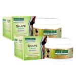 Panchvati Herbals Anti Cellulite Shape Cream Specially Meant For Stomach, Hips, Thighs & Arms Tightens And Tones Body Parts Cuts Stubborn Fat From Problem Areas 100 Gm Pack Of -2 - Fast Shipping to USA & Canada