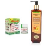 Panchvati Herbals Acne Cream 10 Gm & Honey & Vanilla Shower Gel For Men & Women 300 Ml, Help For Pimples Keeps Moisturized, Nourished And Hydrated Suitable For All Skin Types