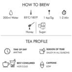 Octavius Ginger & Lemon (Low Caffeine) Loose Leaf Green Tea - 100 Gms - Fast Shipping to USA & Canada - Image 5