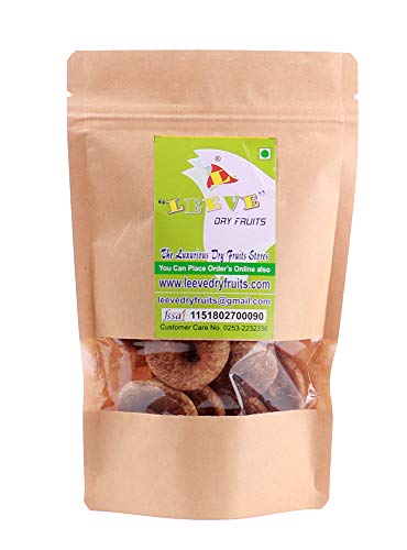 Leeve Dry Fruits Fresh Afghani Anjeer | Medium | Dried Fig | Anjira Dryfruit | 200 gram Dry Fig Fruit Pack | Anjeer Fresh | Dried Figs Anjeer - Fast Shipping to USA & Canada