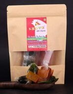 Leeve Dry Fruits Meetha Mango Bar Papad & Dry Kaccha aam Cubes Real Dried Combo Pack Slice Bar 800gm - Fast Shipping to USA & Canada - Image 4