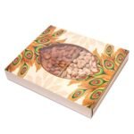LEEVE DRY FRUITS Fresh Combo Fruit & Nuts Diwali Gift Fancy Box Hamper offer pack Windo Box P2 200 gram - Fast Shipping to USA & Canada
