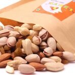LEEVE DRY FRUITS Fresh Almond Cashew Pista Raisins Combo Gift Pack - Healthy Snacks , 800 g - Fast Shipping to USA & Canada - Image 6