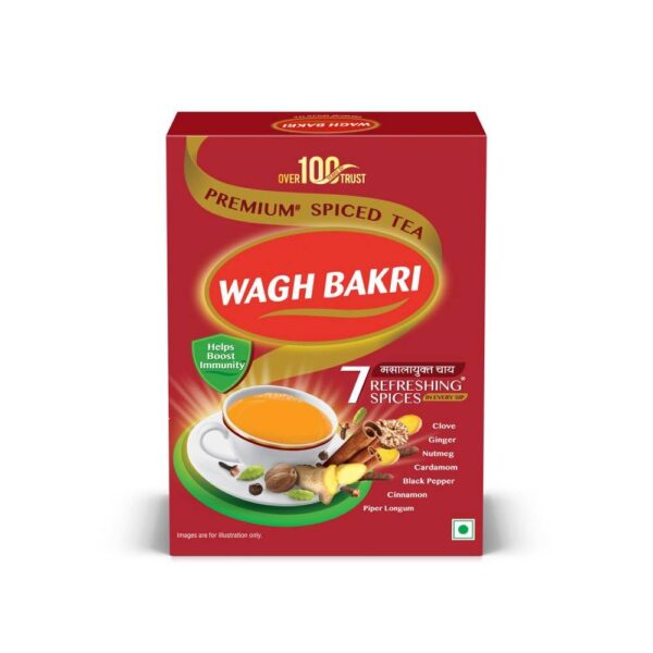 Wagh Bakri Premium Spiced Tea | With 7 Refreshing Spices |500 Gram - Oolong, Granule, Oolong Tea, Granule