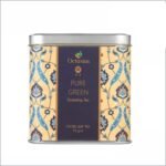 Octavius Pure Green Whole Leaf Tea| High Antioxidants | Detox Tea | Low Caffeine Slimming Tea | Subtle, Smooth, Delicate & Virtually Colorless Brew | Perfect For Gifting - 75 Gms (35 Cups) - Fast Shipping to USA & Canada