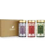 Octavius Gourmet Tea Collection Workout Buddies Range Loose Leaf Tea -Set of Three Tins - Fast Shipping to USA & Canada
