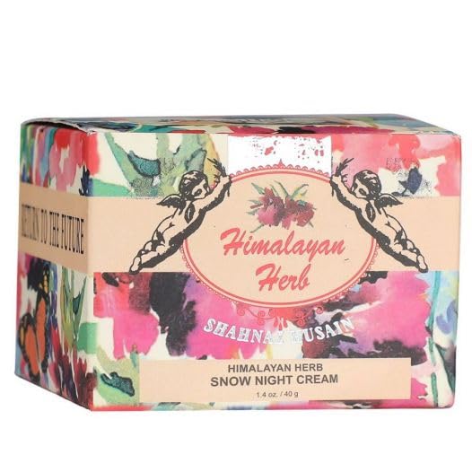 Shahnaz husain himalayan herb snow night cream 40 gm - Fast Shipping to USA & Canada