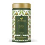 Octavius Tulsi Chamomile Fennel Green Tea Loose Leaf- 75 Gms (35 Cups) Immunity Boost and Soothing Sleep tea | All Natural Blend | No artificial flavors | Refreshing, Floral & Soothing Taste - Fast Shipping to USA & Canada
