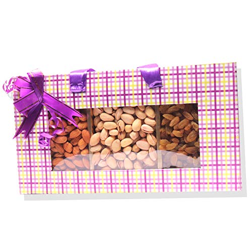 LEEVE DRY FRUITS Combo Fruit & Nuts Dry Nut Diwali Gift Fancy Box Hamper offer pack Handal BagP3 300 gram - Fast Shipping to USA & Canada