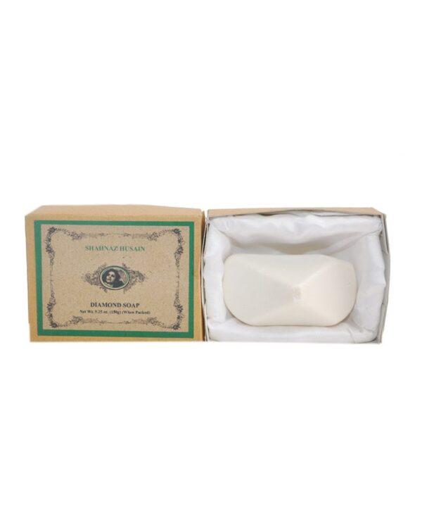 Shahnaz Husain's Vedic Solutions Diamond Soap, Cream, 150 g - Fast Shipping to USA & Canada