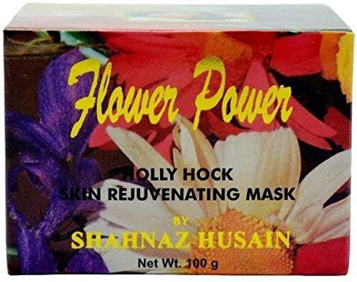 Shahnaz Husain Flower Power Holly Hock Skin Rejuvenating Mask - Fast Shipping to USA & Canada