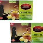 WAGH BAKRI Good Morning Green Honey Lemon 25TB (Pack of 2) - Fast Shipping to USA & Canada