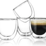 Octavius Double Walled Thermal Insulated Glass Cup - 250 Ml (Set of 4) - Fast Shipping to USA & Canada