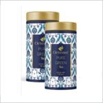 Octavius Pure Green Tea Loose Leaf- 100 Gms (50 Cups) | Pack of 2 | Superior Loose leaf Flavour Experience | High Anti-Oxidants | Detox Tea | Low Caffeine Slimming Tea - Fast Shipping to USA & Canada