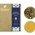 Octavius Lemony Ginger Mint Loose Leaf Green Tea - 100 Gms - Fast Shipping to USA & Canada