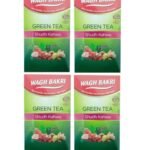 Wagh Bakri Green Tea Shudh Kahwa 25 Tea Bags | Pack Of 4 - Fast Shipping to USA & Canada