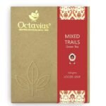 Octavius | Mixed Trail Green Tea - 100Gm (50 Cups) | 100% Natural | Loose Leaf | Tulsi, Mint, Rose, Black Pepper, Cinnamon, Star Anise, Clove, Licorice, Lemon Grass| Boost Immunity | Relives Stress - Fast Shipping to USA & Canada