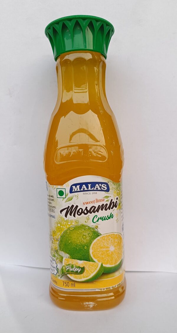 MALA's MOSAMBI CRUSH 750 ML - Fast Shipping to USA