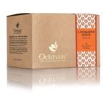 Octavius Cinnamon Anise Green Tea, Strong Immunity Blend with Antioxidants of Green Tea - 50 Enveloped Tea Bags - Fast Shipping to USA & Canada