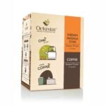 Octavius | Indian Masala & Coffee 2 in 1 Premix Tea & Coffee -50 Pouches | Economy Pack | Readymade Tea Mix | Ready Tea & Coffee | Premix Tea Powder | Instant Tea | Tea Premix | Economy Pack -(15Gm X 50 Sachets) - Fast Shipping to USA & Canada