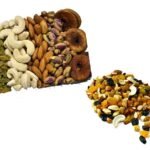 LEEVE DRY FRUITS Mix Dry Fruits Cutting and Whole Mix Nuts Combo | 200 Grams Pack | Nuturitious Nut Mix Super Trail Mix Healthy Snack - Fast Shipping to USA & Canada