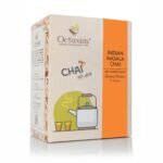 Octavius | Indian Masala (No Added Sugar) Premix Tea - 50 Pouches | Low Sugar | Readymade Tea Mix | Ready Tea | Premix Tea Powder | Instant Tea | Tea Premix | Economy Pack - 50 Sachets - Fast Shipping to USA & Canada