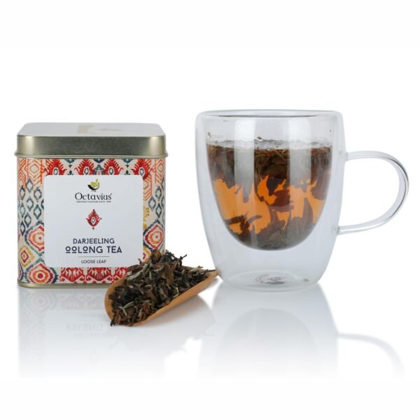 Octavius Darjeeling Oolong Tea (Loose Leaf) 75 gms - Fast Shipping to USA & Canada