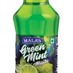 Mala's, Fruit Mocktail Syrup Green Mint 750Ml, 1 Count, Liquid - Fast Shipping to USA