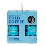 Blue Tokai Coffee Classic Cold Coffee Can 220ml | Creamy delicious Strong Ready-to-Drink| No Preservatives |Made with 100% Speciality Grade Arabica Coffee | Pack of 4 - Fast Shipping to USA & Canada
