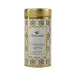 Octavius Chamomile Green Tea-|Superior Loose Leaf Flavour Experience with Absolute Ease|Loaded with Antioxidants | Calming & Soothing Tea| Enhances Mood & Cognition|Reduces Stress|20 Pyramid Tea Bags - Fast Shipping to USA & Canada