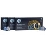 Blue Tokai Coffee Roasters Aluminium Capsules Attikan Estate - Medium Dark Roast With 100% Speciality Arabica| 10 Pods In Pack Each | Nespresso Compatible Coffee Pods | Pack Of 3 - Fast Shipping to USA & Canada