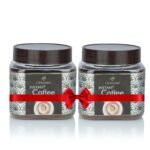 Octavius | Premium Instant Coffee - 400Gm | Arabica and Robusta Beans Blend | Black Coffee | Smooth & Rich Aroma | Espresso, Latte & Cappuccino | Hot and Cold Coffee | Unbreakable Jar (200gm x 2) - Fast Shipping to USA & Canada
