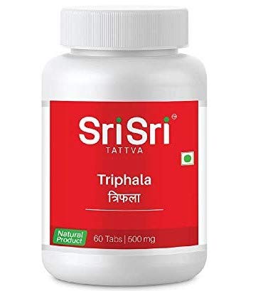 Sri Sri TATTVA shuddhta ka naam Triphala 500Mg Tablet - 60Count (Pack of 2)