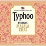 Typhoo Delicious Masala Tea Bags Enriched with Cardamom, Nutmeg, Clove & Cinnamon, 25 Tea Bags - Fast Shipping to USA & Canada