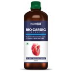 Healthally BioCardic Cardiac Care & Heart Health Syrup|Manage Cholesterol Level & BP Control Syrup with Arjunchaal Punarva Shankhpushpi Sarpagandha|Relieve Chest Blockage & Pain - 500 ML - Fast Shipping to USA - Image 2