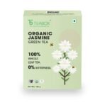 Teabox Organic Rose Green Tea 100g & Teabox Organic Jasmine Green Tea 100g | Sourced From Madurai | For Calm Mind and Relaxation - Fast Shipping to USA & Canada - Image 6