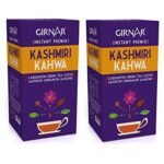 Girnar Instant Premix Kashmiri Original Kahwa With 5 Sachets - Pack Of 2, 50 grams - Fast Shipping to USA & Canada